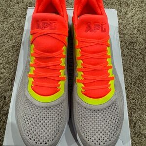 APL Men's Bright Orange and Yellow Athletic Shoes